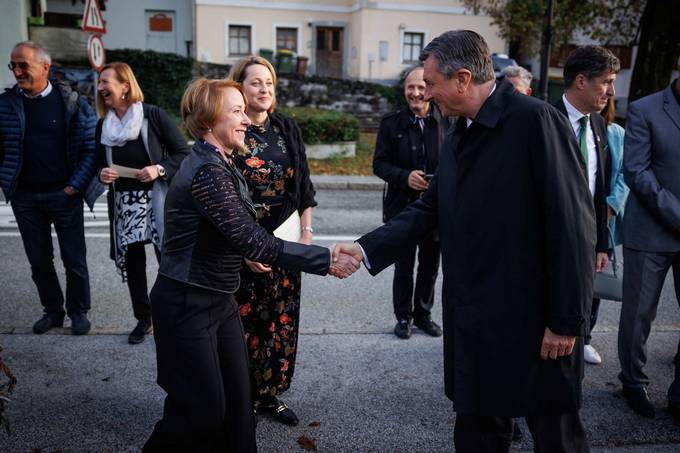 Predsednik Republike Slovenije Borut Pahor se je danes popoldan udeležil slovesnosti ob odprtju stalne razstave »Mateja je zlata!«, ki bo od danes naprej na ogled v Tržiškem muzeju